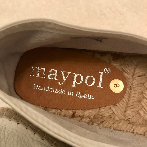 “MAYPOL”Women’s “Selena”
Leather Espadrilles $37 - Picture 2 of 4